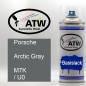 Preview: Porsche, Arctic Gray, M7K / U0: 400ml Sprühdose, von ATW Autoteile West.